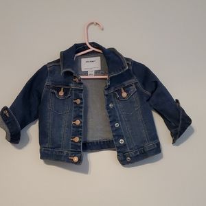 Like new baby girl denim jacket